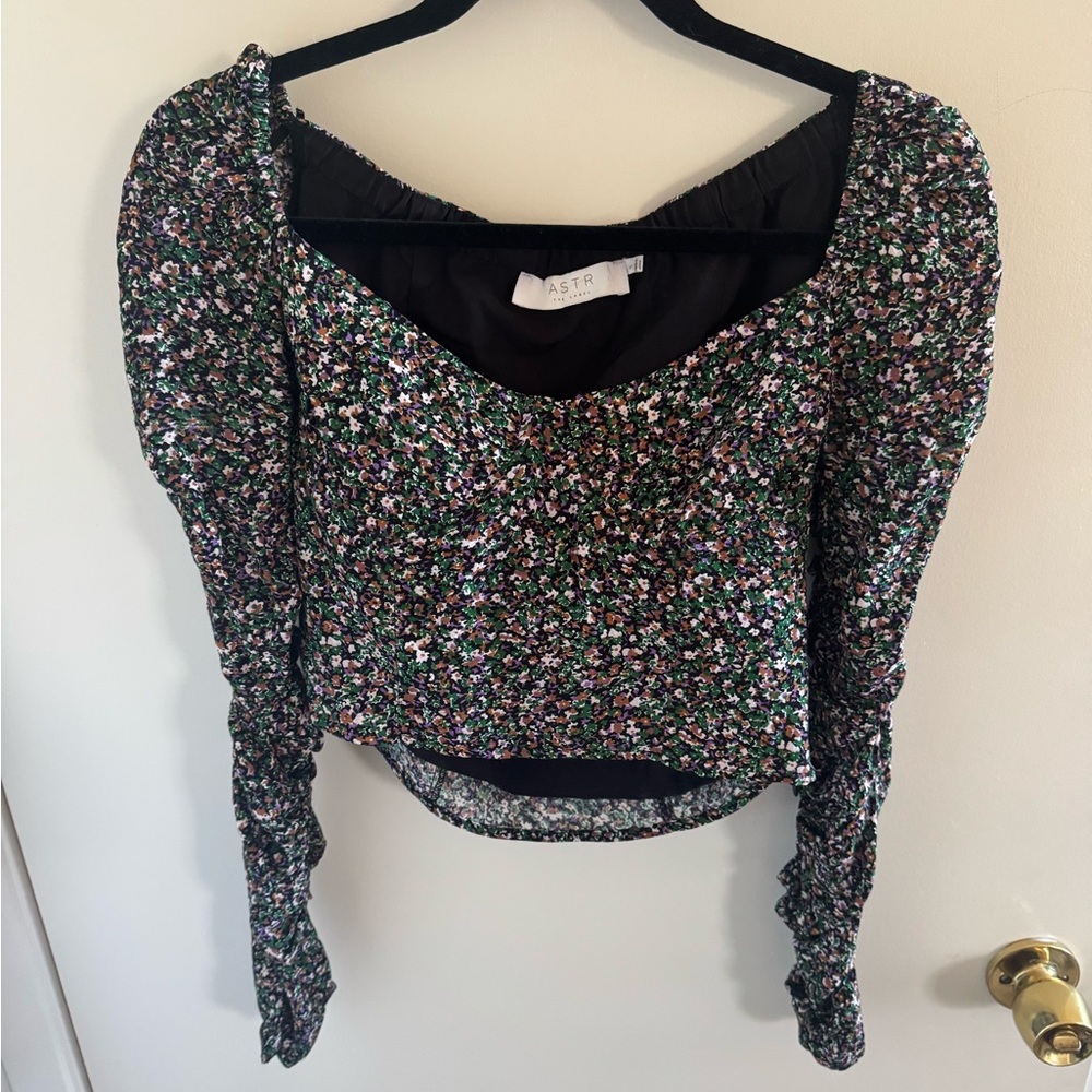 ASTR Women's Floral Top - Multicolor